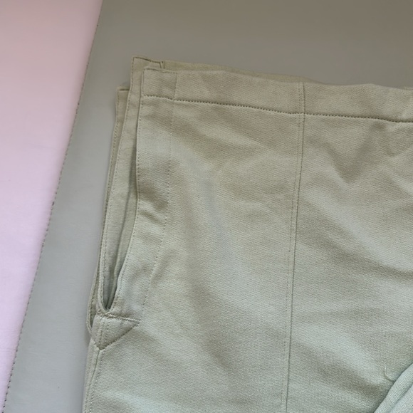 Abercrombie high waist lime wide leg sweat pants - Picture 7 of 7